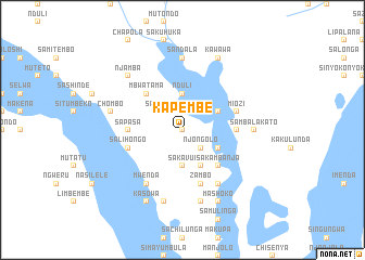 map of Kapembe