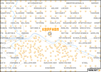 map of Kapfham