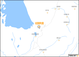map of Kapia