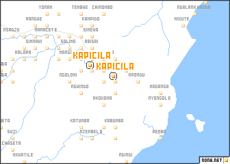 map of Kapicila