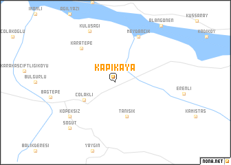 map of Kapıkaya
