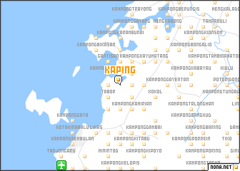 map of Kaping