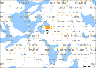 map of Kapiri