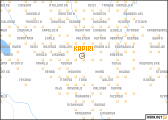 map of Kapiri