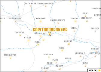 map of Kapitan-Andreevo