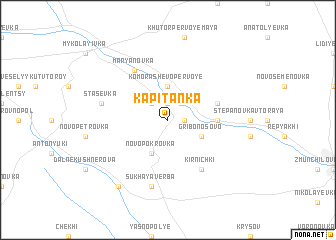map of Kapitanka
