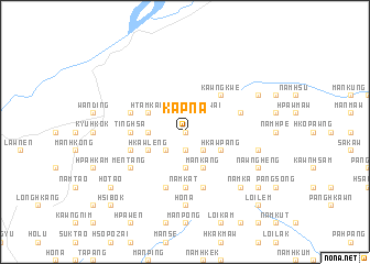 map of Kapna