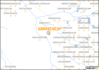 map of Kappachchi