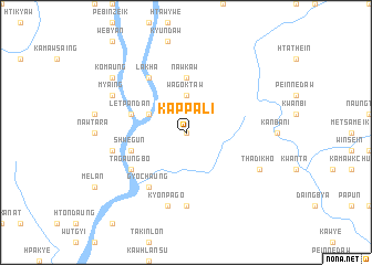 map of Kappali