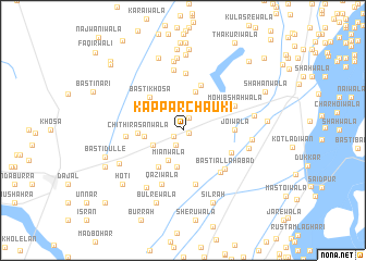 map of Kappar Chauki