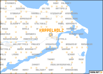 map of Kappelholz