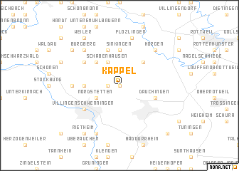 map of Kappel
