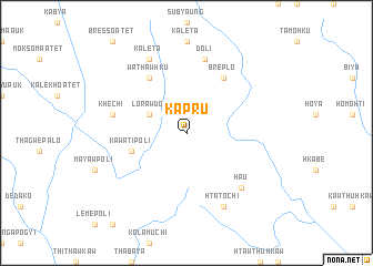 map of Kapru