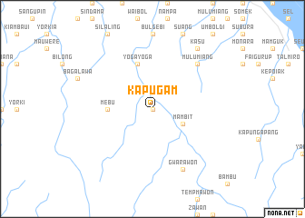 map of Kapugam