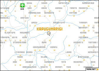 map of Kapugumarigi