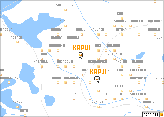 map of Kapui