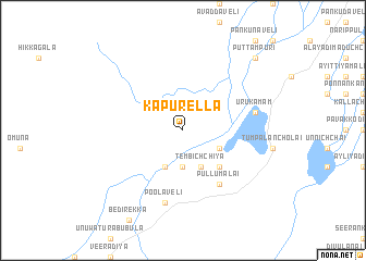 map of Kapurella