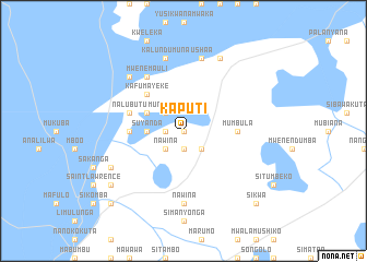 map of Kaputi