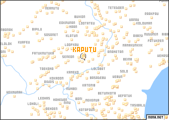 map of Kaputu