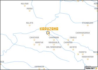 map of Kapuzama