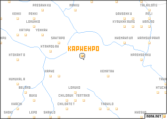 map of Ka-pwè-hpo