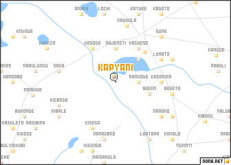 map of Kapyani