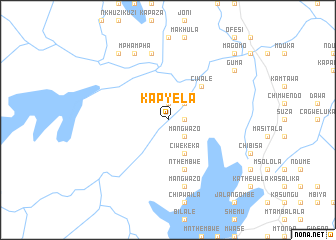 map of Kapyela