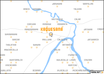 map of Kaquesana