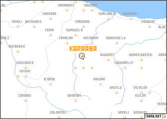 map of Karaaba
