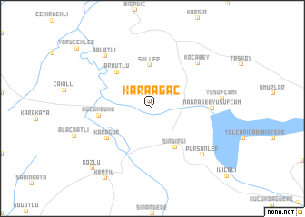 map of Karaağaç