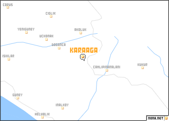 map of Karaağa