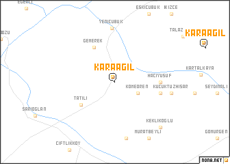 map of Karaağıl
