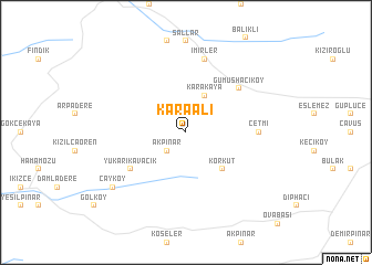 map of Karaali