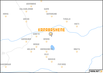 map of Karaba Shenē