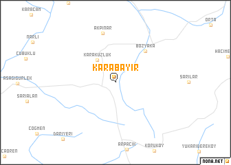 map of Karabayır