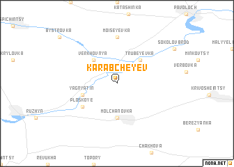 map of Karabcheyev