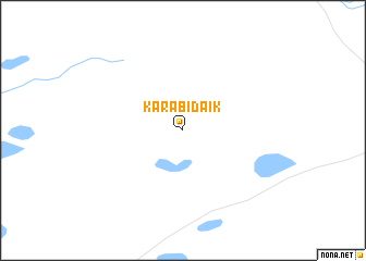 map of Karabidaik