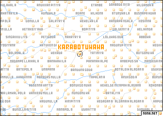 map of Karabotuwawa