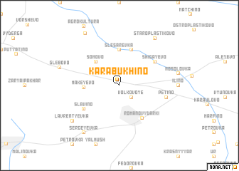 map of Karabukhino