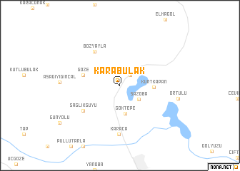 map of Karabulak