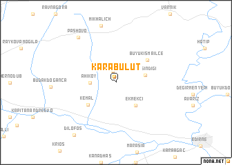 map of Karabulut