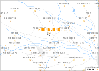 map of Karabunar