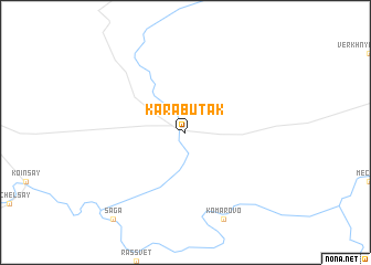 map of Karabutak