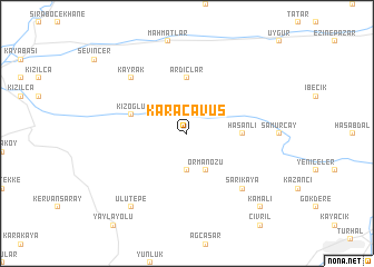 map of Karaçavuş