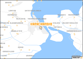 map of Karacharovo