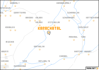 map of Kara-Chatal