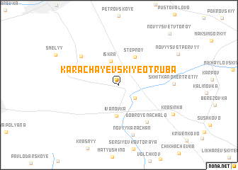 map of Karachayevskiye Otruba