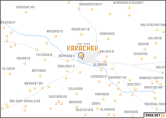 map of Karachev