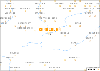 map of Karaçulha