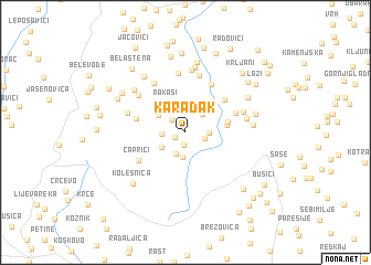 map of Karadak